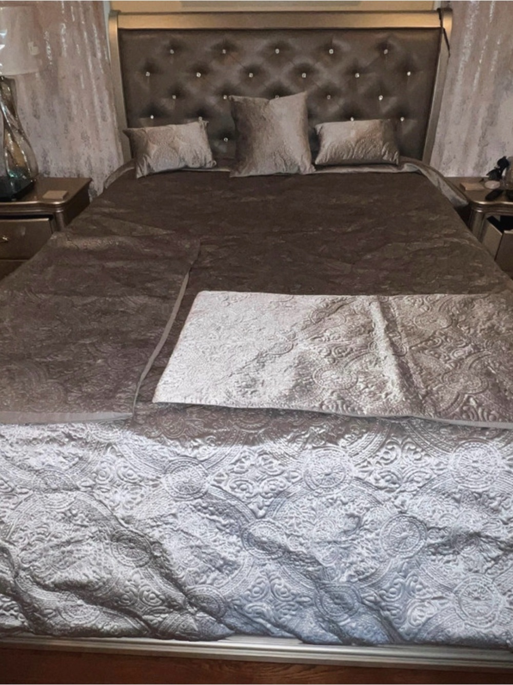 King comforter set 6 piece